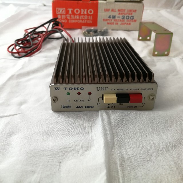 TONO(トノ)の東野電気 TONO UHF オールモードリニアアンプ 4M-30G エンタメ/ホビーのテーブルゲーム/ホビー(アマチュア無線)の商品写真