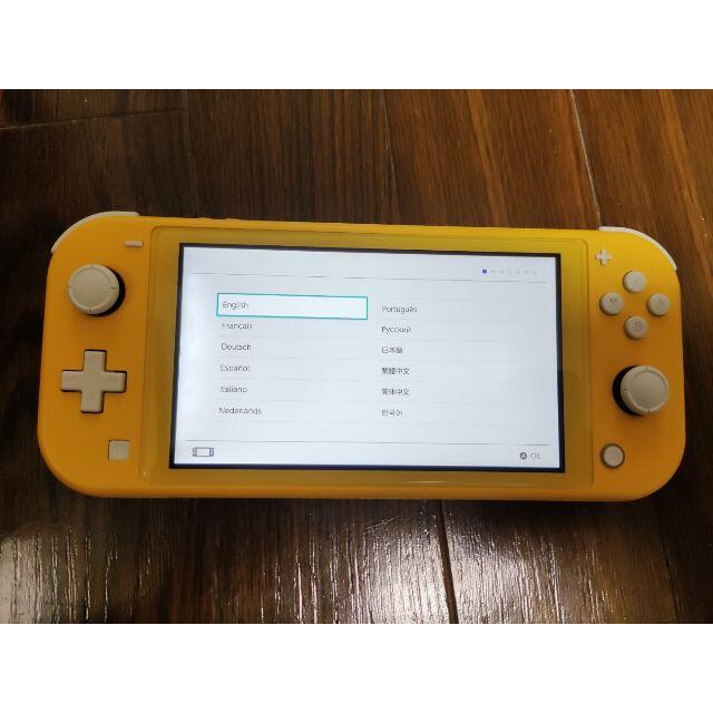 ゲームソフト/ゲーム機本体Nintendo Switch Lite イエロー 本体のみ