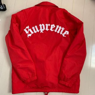 シュプリーム(Supreme)の16AW SUPREME OLD ENGLISH COACHES JACKET(ナイロンジャケット)