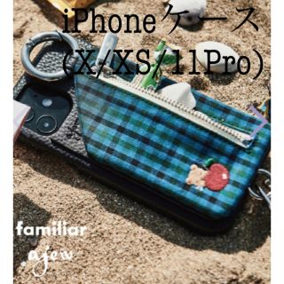 ファミリア(familiar)のfamiliar✖️ajew iPhoneケース X/XS/11Pro(iPhoneケース)