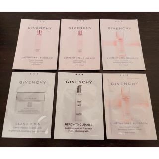 ジバンシィ(GIVENCHY)のジバンシイ　サンプル（化粧水　美容液　クレンジングミルク　薬用クリーム）(サンプル/トライアルキット)