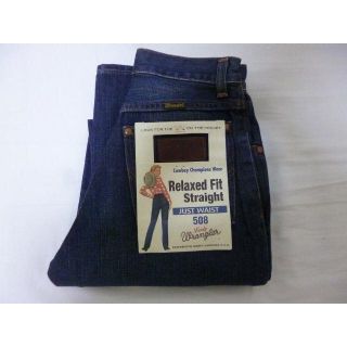 ラングラー(Wrangler)の新品　’９０S　ハイウエスト　日本製　ラングラ－Ｆ５０８　ストレ－ト　２７インチ(デニム/ジーンズ)