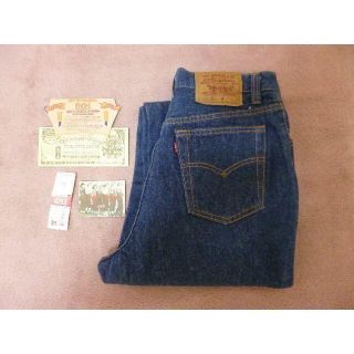 リーバイス(Levi's)の未使用　１９９１年米国製　股上深め　ＬＥＶＩＳ１７５０１‐０１ＷＡ　３１インチ(デニム/ジーンズ)