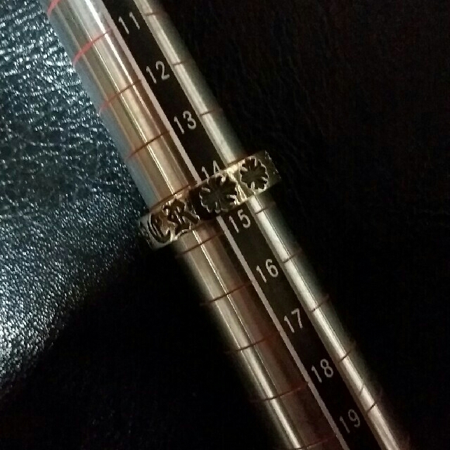 Chrome Hearts(クロムハーツ)の新品　CHスペーサーリング　約14.5号　silver925 メンズのアクセサリー(リング(指輪))の商品写真