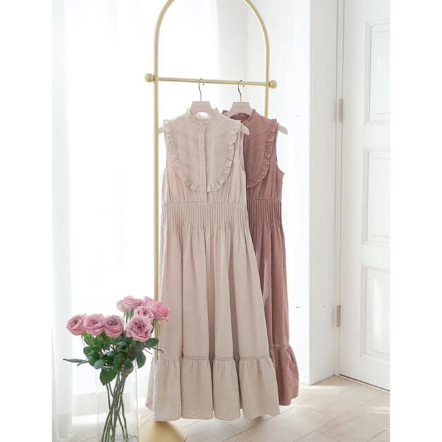herlipto Paisley Cotton Lace Long Dress 1