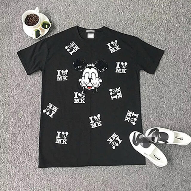 ミッキービックTシャツ　レディー　エミリアウィズ  グッチ　エイミー　ドルガバ レディースのトップス(Tシャツ(半袖/袖なし))の商品写真