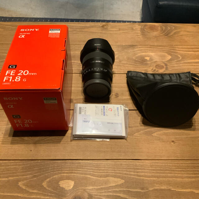 オープニング 大放出セール SONY 単焦点レンズ G F1.8 FE20mm