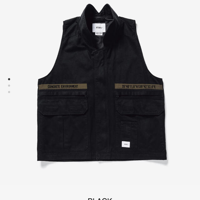 wtaps 21ss REP VEST descendant jungle