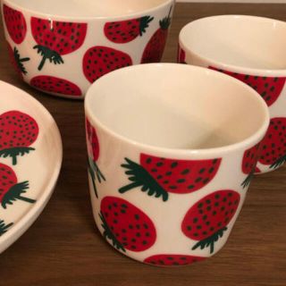 マリメッコ(marimekko)のマリメッコ  マンシッカ　ラテマグ　2個(グラス/カップ)