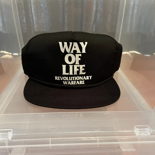 RATS ラッツ WAY OF LIFE CAP キャップ 黒 木村拓哉長瀬智也