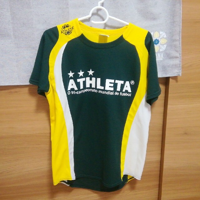 ATHLETA(アスレタ)のATHLETA　半袖シャツ　Sサイズ スポーツ/アウトドアのサッカー/フットサル(ウェア)の商品写真