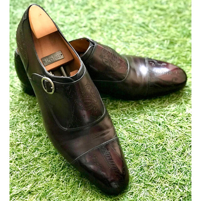 Berluti ベルルッティ Carlo カルロ 美品 正規店でメンテナンス済み Berluti ベルルッティ Carlo カルロ 美品 正規店でメンテナンス済み