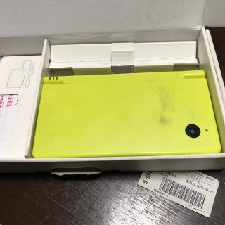 ニンテンドーDS(ニンテンドーDS)のジャンク品　ニンテンドー DSI ライムグリーン(携帯用ゲーム機本体)