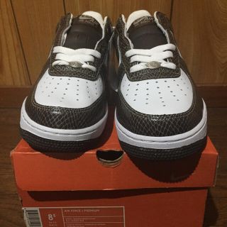 ナイキ(NIKE)のAIR FORCE 1 PREMIUM 茶蛇(スニーカー)