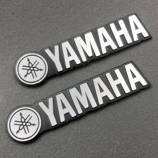 ヤマハ(ヤマハ)のYAMAHA アルミエンブレム 2枚セット(その他)