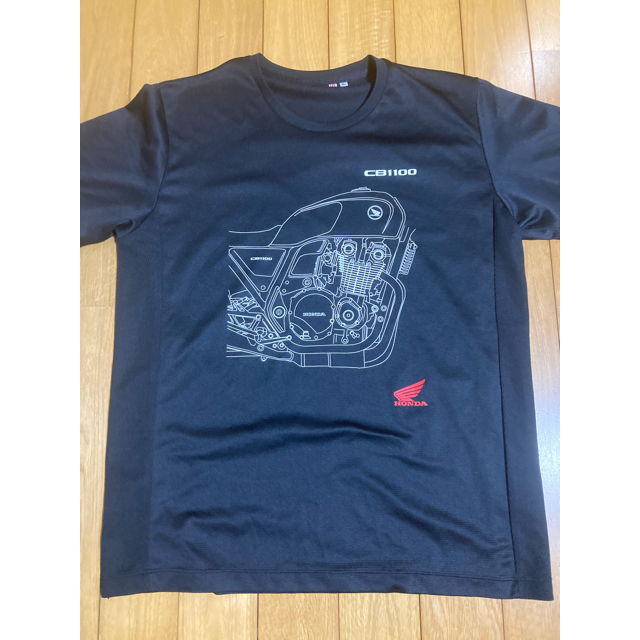 ホンダ(ホンダ)のCB1100 Tシャツ　HONDA &UNIQLO コラボ　Lサイズ 2着 メンズのトップス(Tシャツ/カットソー(半袖/袖なし))の商品写真