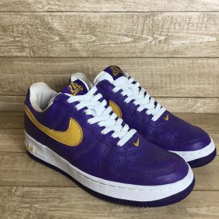 ナイキ(NIKE)の"LAKERS" NIKE AIR FORCE 1 LOW パープル 27.5(スニーカー)