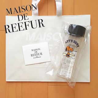 メゾンドリーファー(Maison de Reefur)の【ショップ袋付】 日焼けスヌーピー　タンブラー☆新品未使用！(タンブラー)