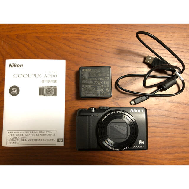 【うましおさん確約】Nikon  COOLPIX A900 BLA…