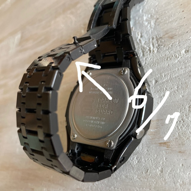 G-SHOCK(ジーショック)のCASIO カシオーク GA-2100-1A1JF カスタム部品付き CASIO メンズの時計(腕時計(アナログ))の商品写真