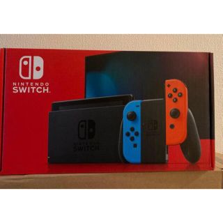 ニンテンドースイッチ(Nintendo Switch)の新型任天堂スイッチ　新品未使用未開封(家庭用ゲーム機本体)