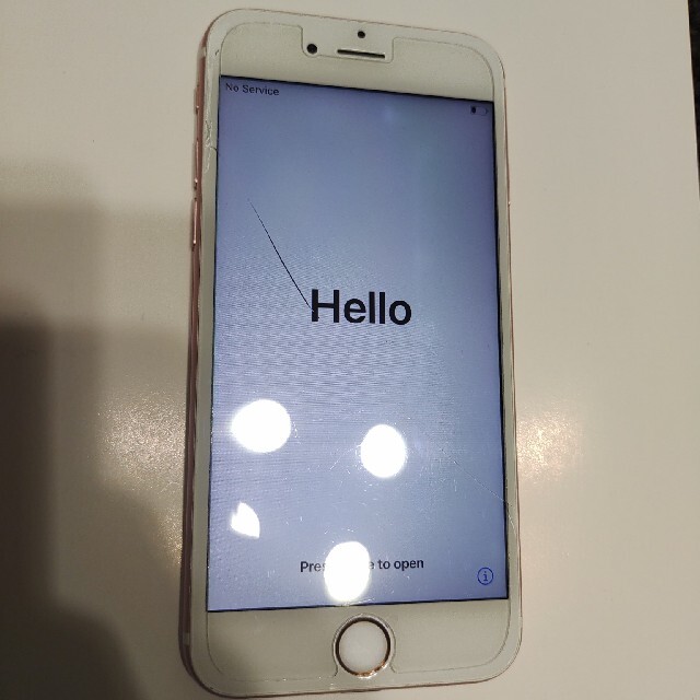 iPhone(アイフォーン)の中古 iPhone6S 64GB ピンクゴールド SIMフリー スマホ/家電/カメラのスマートフォン/携帯電話(スマートフォン本体)の商品写真