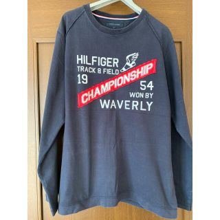 トミーヒルフィガー(TOMMY HILFIGER)のトミーヒルフィガー ロンT オーバーサイズ XL(Tシャツ/カットソー(七分/長袖))