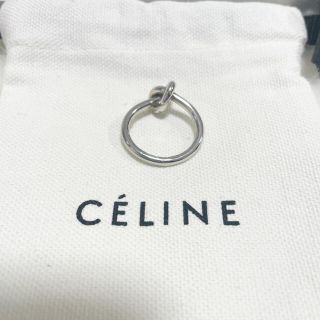 週末限定価格 新品 旧ロゴ刻印 CELINE セリーヌリング 16号