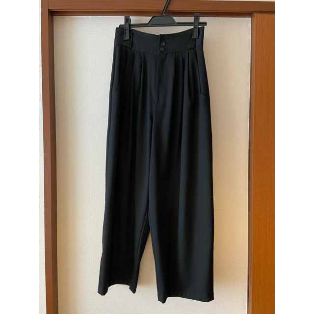 CLANE H/W TUCK PANTS