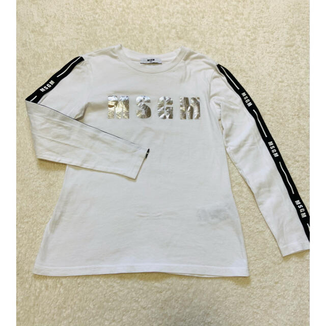MSGM(エムエスジイエム)のMSGM キッズ　ロンT キッズ/ベビー/マタニティのキッズ服男の子用(90cm~)(Tシャツ/カットソー)の商品写真