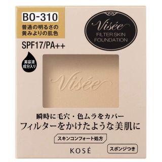 ヴィセ(VISEE)の【新品未開封】Viseeリシェ フィルタースキン ファンデーション BO-310(ファンデーション)