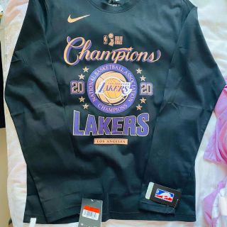 ナイキ(NIKE)のNBAファイナル チャンピオン レイカーズ 長袖  Tシャツ Nike(Tシャツ/カットソー(半袖/袖なし))