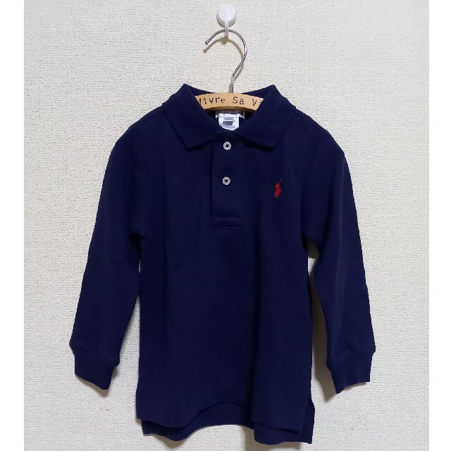 Ralph Lauren(ラルフローレン)のラルフローレン　ポロシャツ長袖　90サイズ キッズ/ベビー/マタニティのキッズ服男の子用(90cm~)(Tシャツ/カットソー)の商品写真