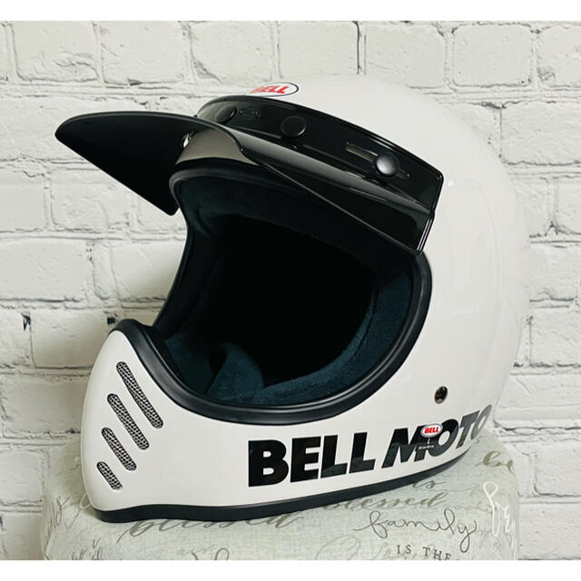 新品☆BELL Moto-3 ベル モト3 ヘルメット フルフェイス 白/XL | cprc
