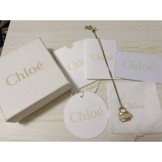 クロエ(Chloe)のChloe ネックレス 南京錠 ゴールド(ネックレス)