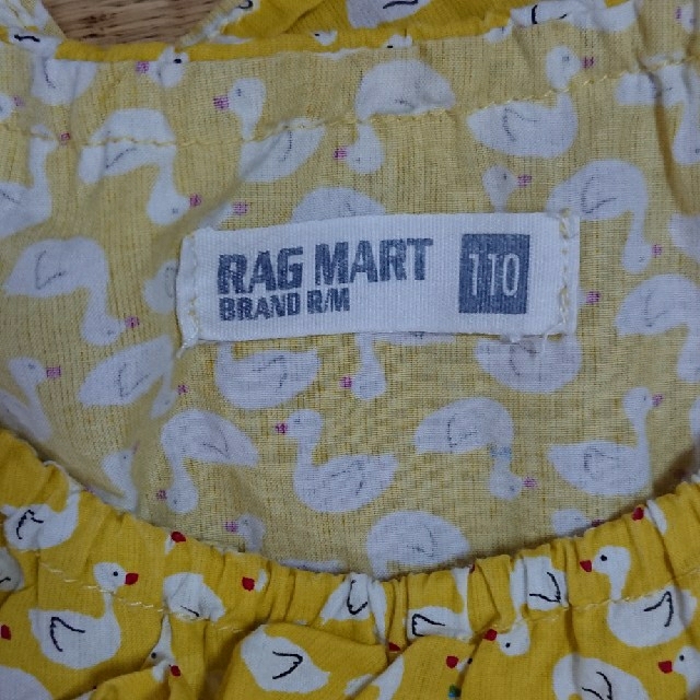 RAG MART(ラグマート)のRAG MART 春物ワンピース110 キッズ/ベビー/マタニティのキッズ服女の子用(90cm~)(ワンピース)の商品写真