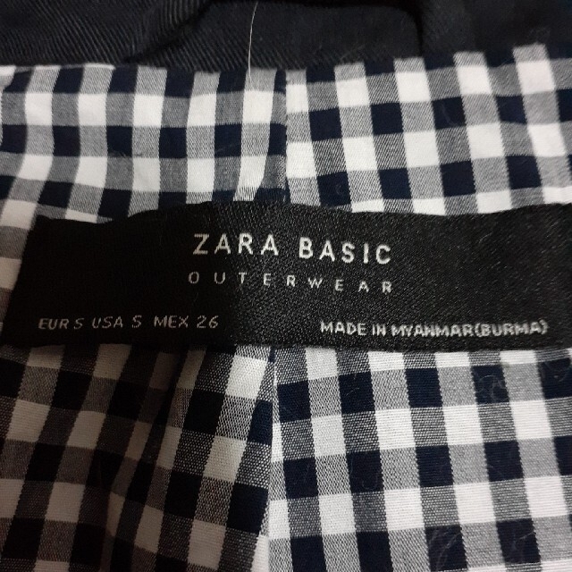 ZARA(ザラ)のZARA BASIC コットントレンチコート レディースのジャケット/アウター(トレンチコート)の商品写真