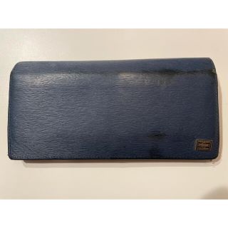 ポーター(PORTER)の【中古】PORTER 長財布 ネイビー(長財布)