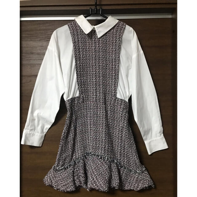 Zara Zara ザラ ツイードワンピース シャツ切替ワンピ 重ね着風 の通販 By Pompom Shop ザラならラクマ Zara Zara ザラ ツイードワンピース シャツ切替ワンピ 重ね着風 の通販 By Pompom Shop ザラならラクマ