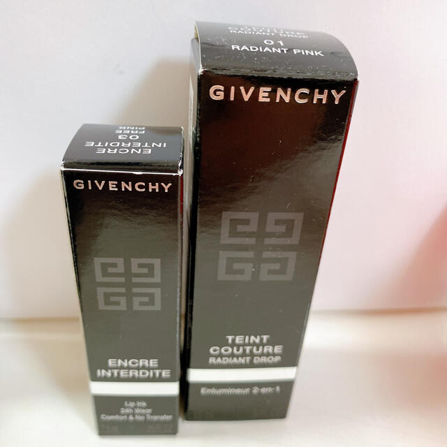 GIVENCHY(ジバンシィ)の【新品】ジバンシイ タン・クチュール・ラディアント・ドロップ＋リップ コスメ/美容のベースメイク/化粧品(フェイスカラー)の商品写真