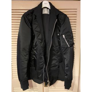 サカイ(sacai)のsacai スタンドカラー ボンバージャケット　size 1(ブルゾン)