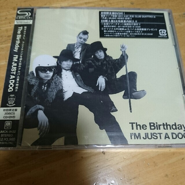 The Birthday I'M JUST A DOG(初回限定盤)の通販 by まきの The Birthday I'M JUST A DOG(初回限定盤)の通販 by まきの