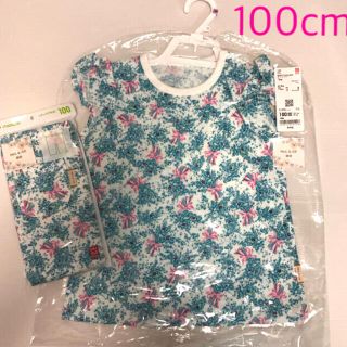 ユニクロ(UNIQLO)の新品☆PAUL&JOE ポール＆ジョー Tシャツ 7分丈 レギンス（100cm）(Tシャツ/カットソー)