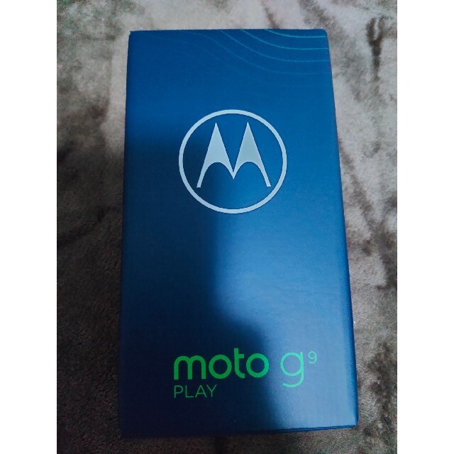 新品未使用品　　moto g9 play フォレストグリーン