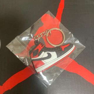 ナイキ(NIKE)のエアジョーダン1  ツマ黒　シカゴ　ブラックトゥAJ1  キーホルダー(キーホルダー)