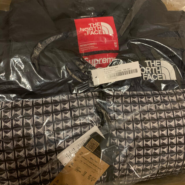 送込!Mサイズ 21ss Supreme North Face スタッズ ヌプシ 2