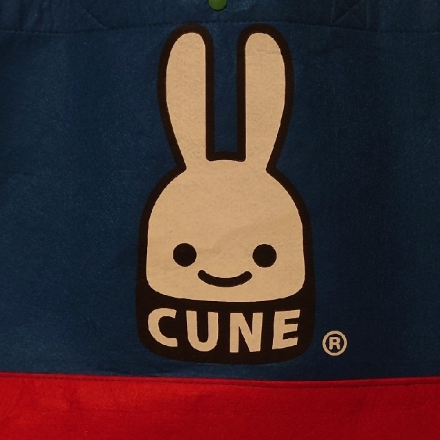 CUNE(キューン)のCUNE フエルト風トートバッグ(うさぎ) メンズのバッグ(トートバッグ)の商品写真