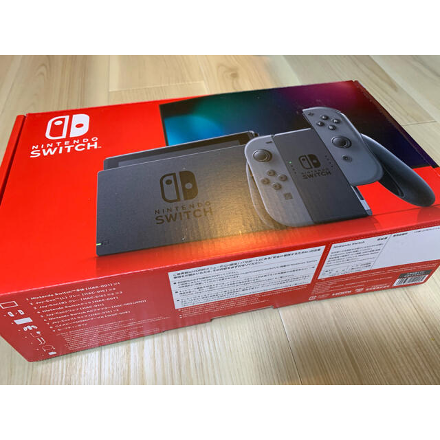 新型ニンテンドー スイッチ 本体 グレー