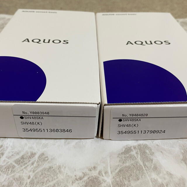 au(エーユー)のAQUOS SENSE3 basic 新品未使用 au  スマホ/家電/カメラのスマートフォン/携帯電話(スマートフォン本体)の商品写真
