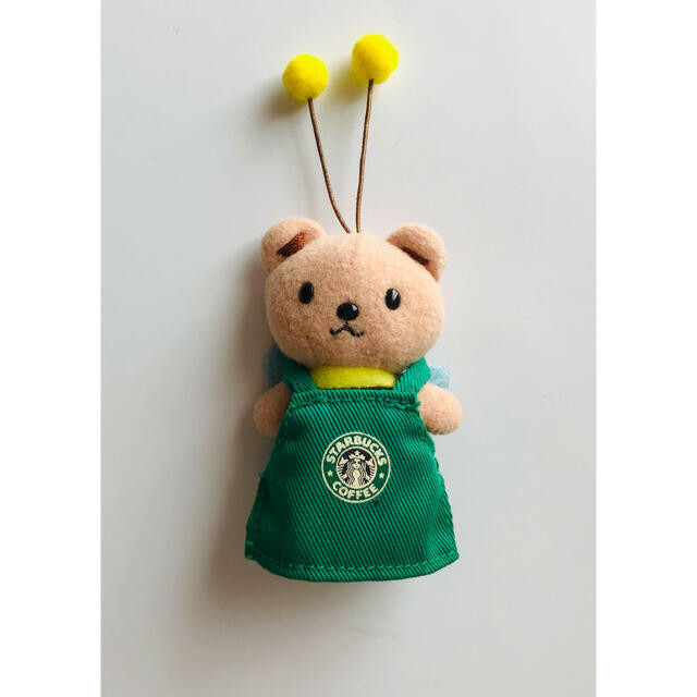 Starbucks Coffee(スターバックスコーヒー)のスターバックスコーヒー 蜜蜂クマ マグネット エンタメ/ホビーのおもちゃ/ぬいぐるみ(キャラクターグッズ)の商品写真